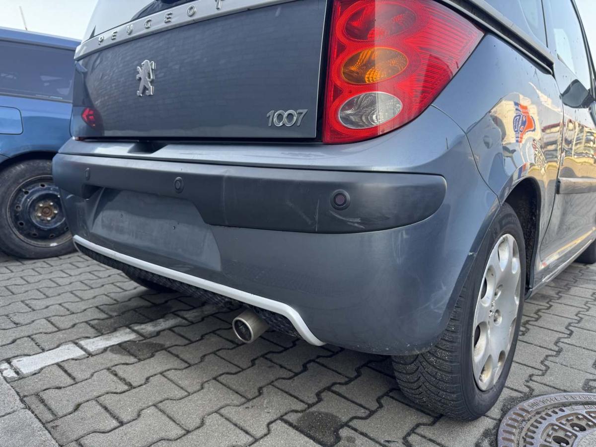 Peugeot 1007 original Sto&szlig;stange Stossf&auml;nger hinten EZW Eisengrau Bj.2005